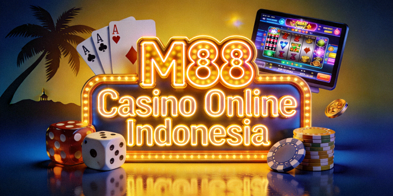 Ilustrasi suasana permainan Live Casino online dengan dealer sungguhan